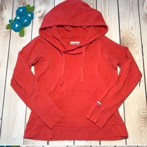 Columbia hooded pull over sweater / hoodie M